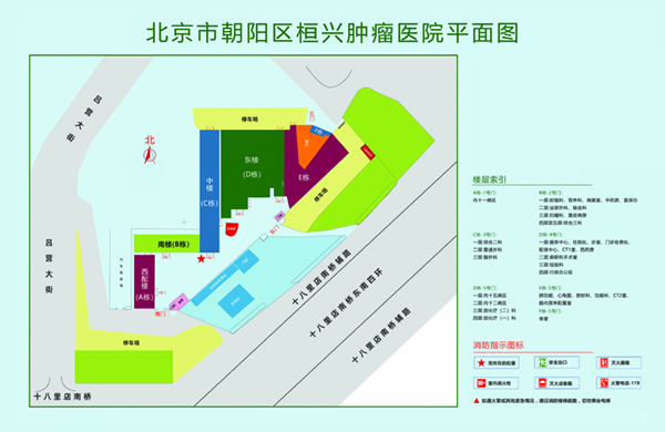 国产日逼小视频北京市朝阳区桓兴肿瘤医院平面图